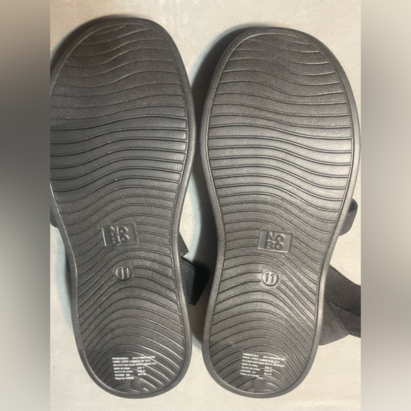 No Boundaries’ Women’s Black Memory Foam Banded Platform Shoes! NWT! Size 11. - Picture 4 of 7